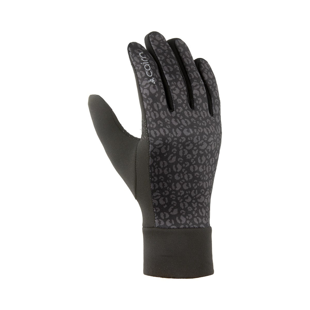 Gants vélo hiver tactiles Cairn Warm Touch Black Leopard