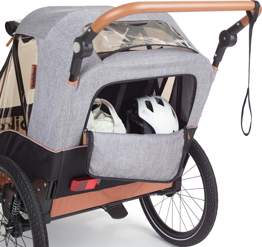 Cargo Poussette 2 en 1 Bobike vue arrière rangement