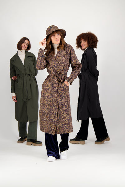 Veste de pluie Trench Imperméable Look The Rain - Pocket London